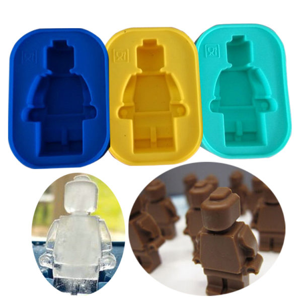 Toy LEGO® Man Silicone Mold