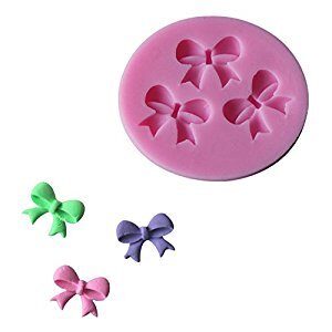 Tiny Bows Set of 3 Silicone Mold