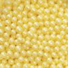 Sugar Pearls- Yellow 4mm - Image 2