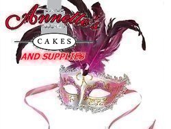 Masquerade Mask Fuschia