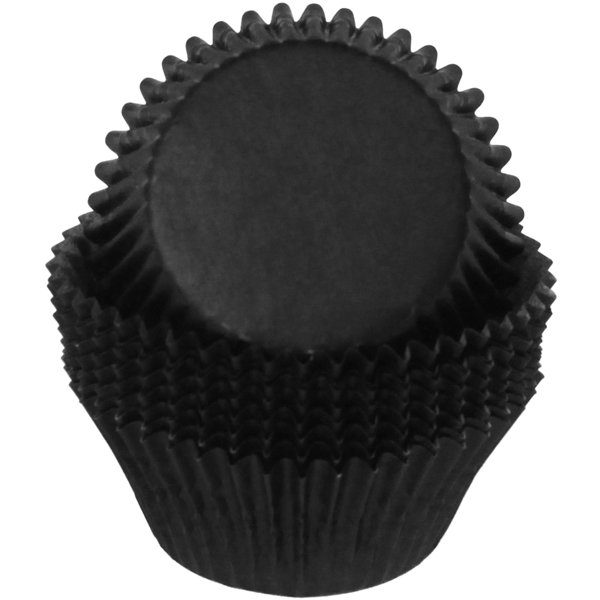 Black Cupcake Liners 30- 36 Count