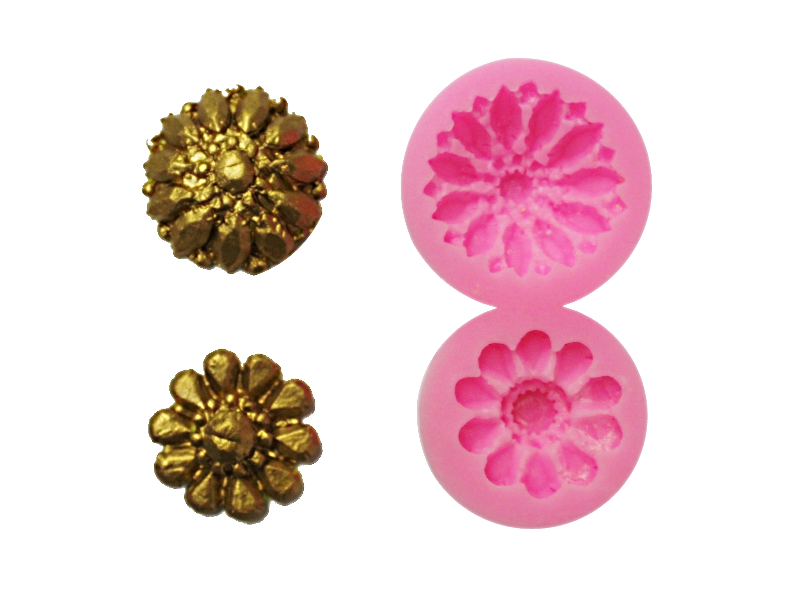 Brooch Silicone Mold 100