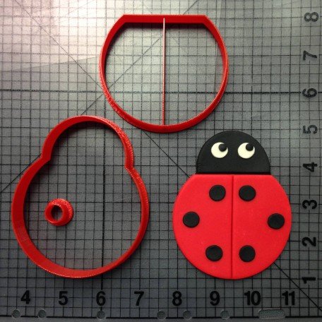 Lady Bug 100 Cookie Cutter Set