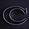 High Fashion C Designer Metal Cutter- Small
