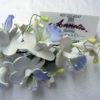 Large Gumpaste Flower Cluster- Blue Trumpet Blossoms