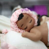 Sleeping Baby Cake Topper - Little Girl