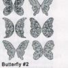 Gelatin Veining Sheet- Fantasy Butterfly Assortment - Image 2
