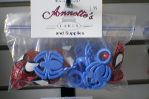 Spider Man Cupcake Rings - Image 2