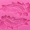 Silicone Mold Decorative Set Scroll #106 - Image 2