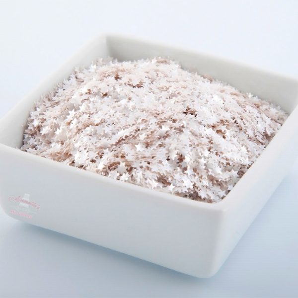 Silver Stars Edible Glitter
