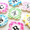 Alphabet Script Letter Cookie Stencil - Image 2