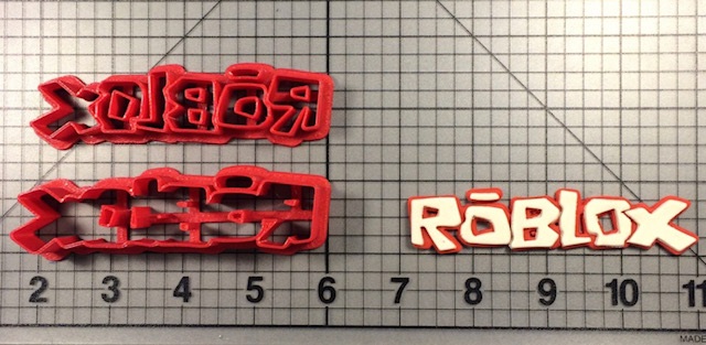 Roblox logo collage cutter